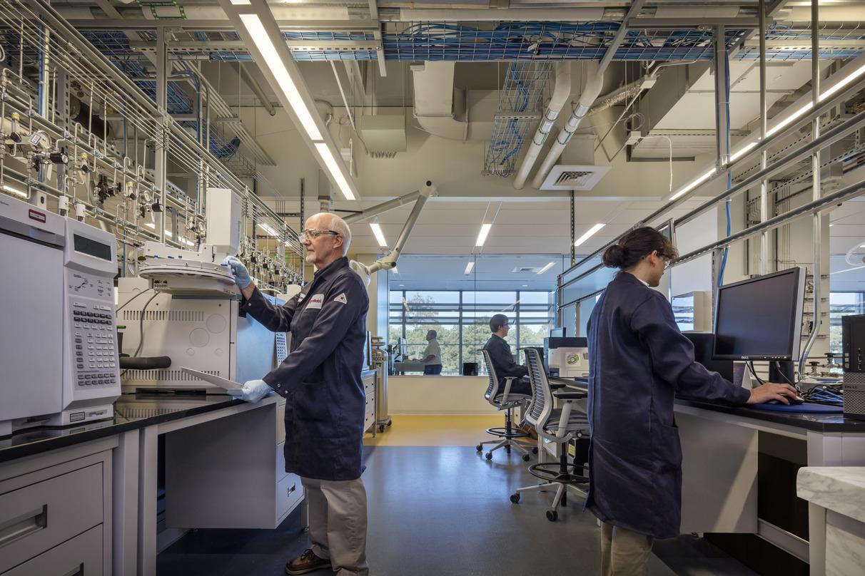 ExxonMobil Upstream Research Laboratory in Houston, Texas