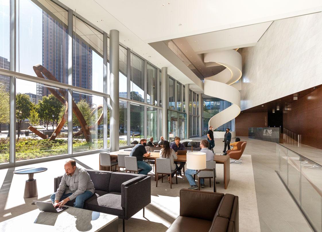 next-generation urban campus that reimagines the employee work environment and experience.