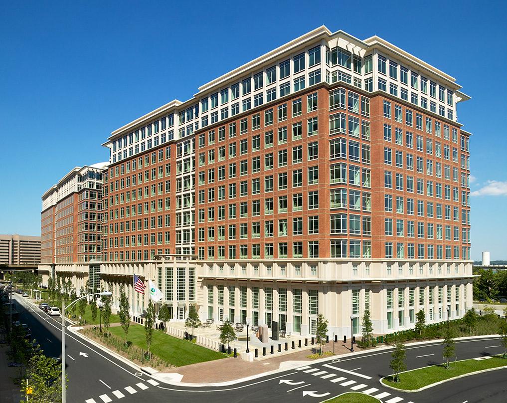 A view fom across the street at the United States Environmental Protection Agency building