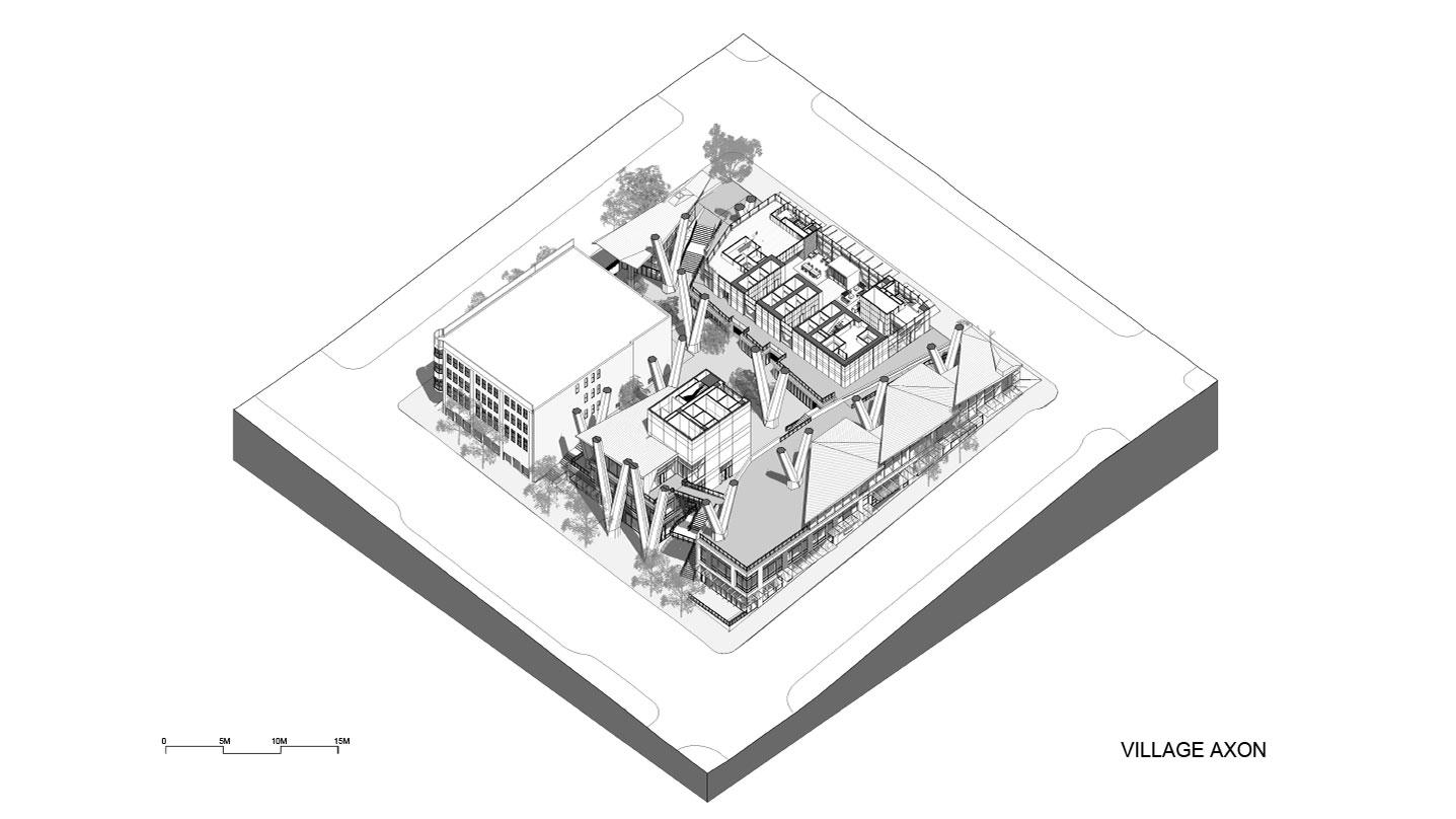 Urban viliage master plan of 2+U