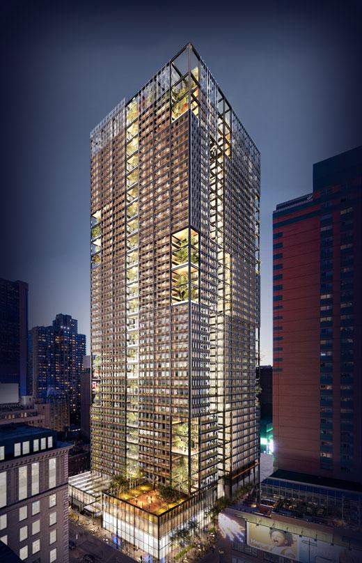 Proposed repositioning for 1633 Broadway in New York, NY for multi-family