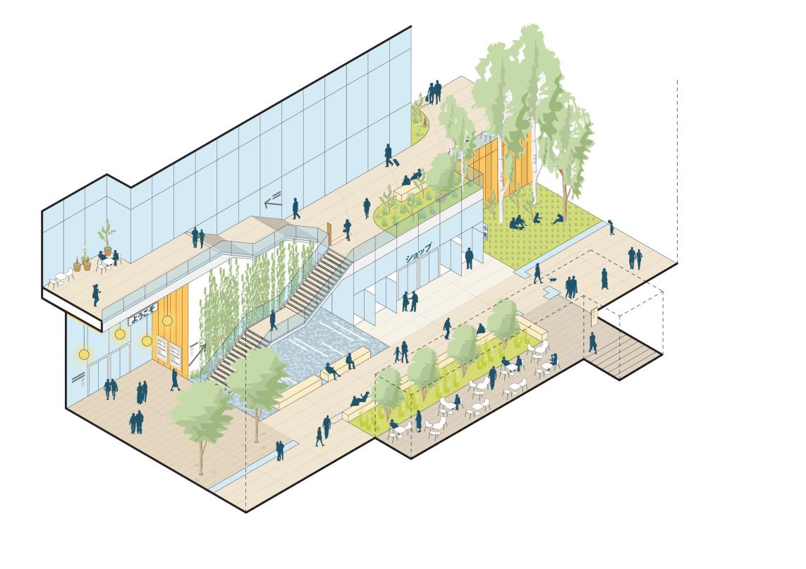 Pickard Chilton master planning Takanawa Gateway City