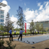 playing bocce at the ExxonMobil Wellness Center