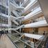 inside stairway showing multiple floor walkways ExxonMobil Office Complex