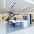 Suspended staircase design inside the 20-storey 600 Canal Place located in Richmond, Virginia.