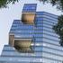 side view five interlocking bars create a series of cantilevers Akamai Headquarters building