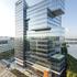 Pickard Chilton Design Architects Akamai Headquarters with five interlocking bars create a series of cantilevers 