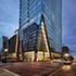 Reflective glass frame walls of the 609 Main, Class-A next generation office tower in Houston, Texas.