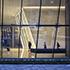 People walking inside the 609 Main, Class-A next generation office tower in Houston, Texas.