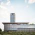 The RO in Houston – mixed-use development with luxury residential tower, office buildings, public green space, and vibrant urban design by Pickard Chilton.