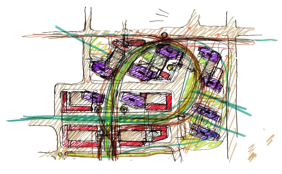 A balanced master plan of ATCO Commercial Centree