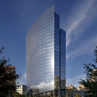 Dominion Energy’s new offices comprise the development of an office tower, the Thomas F. Farrell II Building